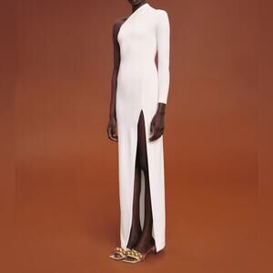 New NWT Solace London Nadia Maxi Dress in Cream Size 4